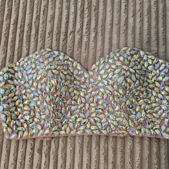 Raver bejeweled top - Picture 1 of 5